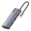 Docking station COLORWAY USB-C 6-in-1 Type C PD 100W USB3.0x3 USB2.0 RJ45