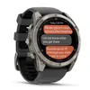 Smart watch GARMIN Fenix 8 PRO 51mm LTE AMOLED Sapphire Titanium, Graphite remen - 010-03199-11