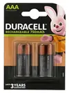 Baterija DURACELL punjiva AAA 750mAh 1.2V 4/1