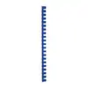 Spirala plastična za uvez do 120 listova 16mm 100/1 okrugla plava