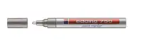 Marker permanentni lakirajući 2-4mm Edding 750 okrugli vrh srebrni