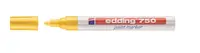Marker permanentni lakirajući 2-4mm Edding 750 okrugli vrh žuti Marker permanentni lakirajući 2-4mm Edding 750 okrugli vrh žuti