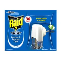 Aparat el. za uništavanje komaraca Raid + 1bočica 21ml Aparat el. za uništavanje komaraca Raid + 1bočica 21ml