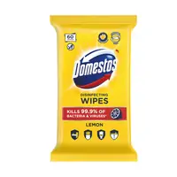 Maramice univerzalne za održavanje svih površina Domestos 60/1 žute Lemon