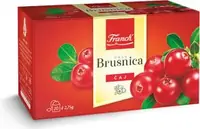 Čaj FRANCK Brusnica omot 55g 20/1 Čaj FRANCK Brusnica omot 55g 20/1