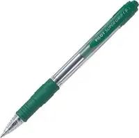 Olovka kemijska Pilot BPGP-10R-F SuperGrip 0,7 zelena Olovka kemijska Pilot BPGP-10R-F SuperGrip 0,7 zelena