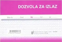 TI.I-59 Dozvola za izlaz, 100 listova NN TI.I-59 Dozvola za izlaz, 100 listova NN