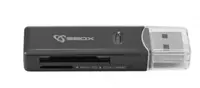 Card reader SBOX CR-01 za microSD/SD//MMC - USB 3.0 Card reader SBOX CR-01 za microSD/SD//MMC - USB 3.0