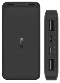 Power Bank 20000mAh XIAOMI Redmi 18W Fast Charger - Black Power Bank 20000mAh XIAOMI Redmi 18W Fast Charger - Black