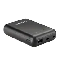 Power Bank 10000mAh INTENSO XS10000, input: microUSB, USB-C, output: USB-A, USB-C, black Power Bank 10000mAh INTENSO XS10000, input: microUSB, USB-C, output: USB-A, USB-C, black