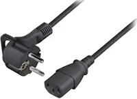 Kabel naponski šuko na C13 (za PC) 2m - SBOX RETAIL