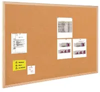 Ploča plutena zidna 120x90cm Bi-Office natur drveni okvir Ploča plutena zidna 120x90cm Bi-Office natur drveni okvir