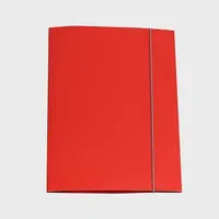 Fascikl s gumicom kartonski A4 25x34,2cm crveni Fascikl s gumicom kartonski A4 25x34,2cm crveni