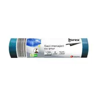 Vreća za smeće 120L 70x100cm 10/1 LDPE plave/ljubičaste Zorex s vezicom Vreća za smeće 120L 70x100cm 10/1 LDPE plave/ljubičaste Zorex s vezicom