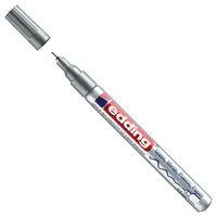 Marker permanentni lakirajući 0,8mm Edding 780 okrugli vrh srebrni