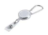 Kvačica potezna za ID kartice u tvrdoj plastici sa aluminijskim karabinjerom Piste Kvačica potezna za ID kartice u tvrdoj plastici sa aluminijskim karabinjerom Piste
