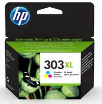 Tinta HP T6N03AE Tri-color No.303XL Tinta HP T6N03AE Tri-color No.303XL