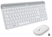 Tipkovnica LOGITECH MK470 Wireless Desktop (tipkovnica+miš) White Tipkovnica LOGITECH MK470 Wireless Desktop (tipkovnica+miš) White
