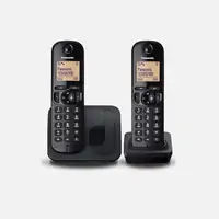 Telefon PANASONIC KX-TGC212FXB bežični - Black TwinPack Telefon PANASONIC KX-TGC212FXB bežični - Black TwinPack