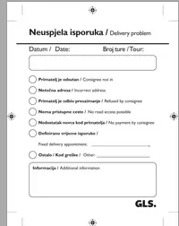 Tisak naljepnica 75x100mm 50/1 NEUSPJELA ISPORUKA 3.GLS 1/0 Tisak naljepnica 75x100mm 50/1 NEUSPJELA ISPORUKA 3.GLS 1/0