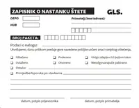 Tisak blok A5 NCR Zapisnik o nastanku štete 3x50 lista 4.GLS 1/0 Tisak blok A5 NCR Zapisnik o nastanku štete 3x50 lista 4.GLS 1/0