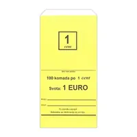 Vrećica za kovani novac 1 cent 100/1 Vrećica za kovani novac 1 cent 100/1