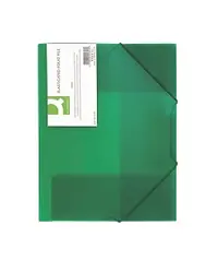 Fascikl s gumicom pvc A4 Q-Connect zeleni Fascikl s gumicom pvc A4 Q-Connect zeleni