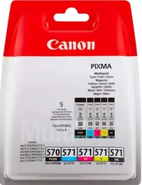 Tinta CANON PGI-570 + CLI-571 BCMY Multipack Tinta CANON PGI-570 + CLI-571 BCMY Multipack