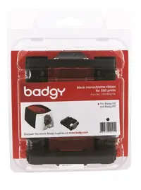 Ribbon BADGY Black Monochrome Ribbon Ribbon BADGY Black Monochrome Ribbon