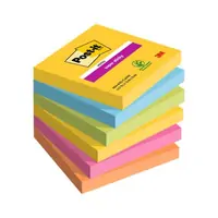 Blok samoljepljivi 76x76mm 6x90 listova Post-it 3M 654 Super Sticky CARN