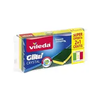Spužvica za pranje posuđa Vileda Glitzi Crystal 2+1