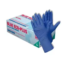 Rukavice nitrilne L 100/1 plave Eco Plus Rukavice nitrilne L 100/1 plave Eco Plus