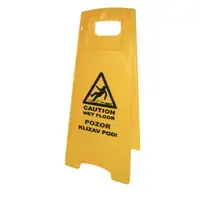 Znak upozorenja podni - ENG/HR, klizav pod-wet floor, 69cm Znak upozorenja podni - ENG/HR, klizav pod-wet floor, 69cm