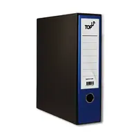 Registrator A4 široki TOP UP plavi s crnom kutijom Registrator A4 široki TOP UP plavi s crnom kutijom