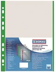 Fascikl uložni pvc A4 40mic Donau 100/1 rub zeleni Fascikl uložni pvc A4 40mic Donau 100/1 rub zeleni