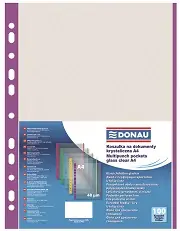 Fascikl uložni pvc A4 40mic Donau 100/1 rub ljubičasti Fascikl uložni pvc A4 40mic Donau 100/1 rub ljubičasti