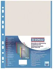 Fascikl uložni pvc A4 40mic Donau 100/1 rub plavi Fascikl uložni pvc A4 40mic Donau 100/1 rub plavi