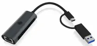 Adapter USB-A 3.0 / USB-C na Gigabit Ethernet - ICY BOX_RASPRODAJA Adapter USB-A 3.0 / USB-C na Gigabit Ethernet - ICY BOX_RASPRODAJA
