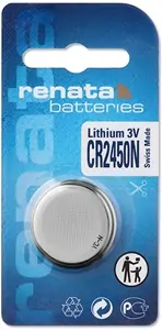 Baterija RENATA Lithium 3V CR2450 1/1 Baterija RENATA Lithium 3V CR2450 1/1