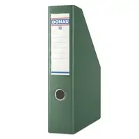 Stalak za spise kartonski okomiti A4 75mm Donau 3949 zeleni
