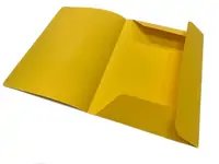 Fascikl prešpan klapa A4 žuti 250x330mm 25/1 Fascikl prešpan klapa A4 žuti 250x330mm 25/1