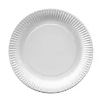 Tanjur papirnati bijeli fi 23cm 50/1