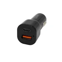 Adapter za napajanje SBOX CC-038 USB auto punjač, 2 izlaza, 38W, crni