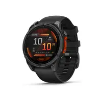Smart watch GARMIN Fenix 8 47mm AMOLED Tamnosivi s crnim remenom - 010-02904-00