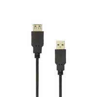 Kabel USB tip A-M<=>USB tip A-Ž 2.0m USB2.0 produžni SBOX crni Kabel USB tip A-M<=>USB tip A-Ž 2.0m USB2.0 produžni SBOX crni