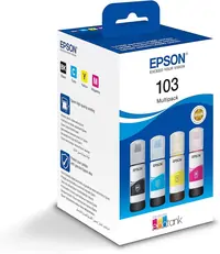 Tinta EPSON EcoTank 103 T00S64A Multipack original