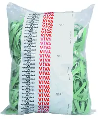 Gumica vezica fi 60x5mm 1kg zelena