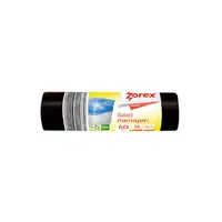 Vreća za smeće 60L 60x72cm 20/1 HDPE crna Zorex Vreća za smeće 60L 60x72cm 20/1 HDPE crna Zorex