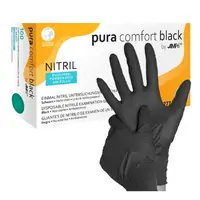 Rukavice nitrilne L 100/1 crne Pura Comfort Rukavice nitrilne L 100/1 crne Pura Comfort
