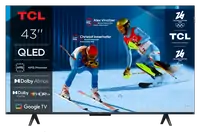 TV TCL 43P7K, QLED, 43", 109cm, UHD, Google TV TV TCL 43P7K, QLED, 43", 109cm, UHD, Google TV